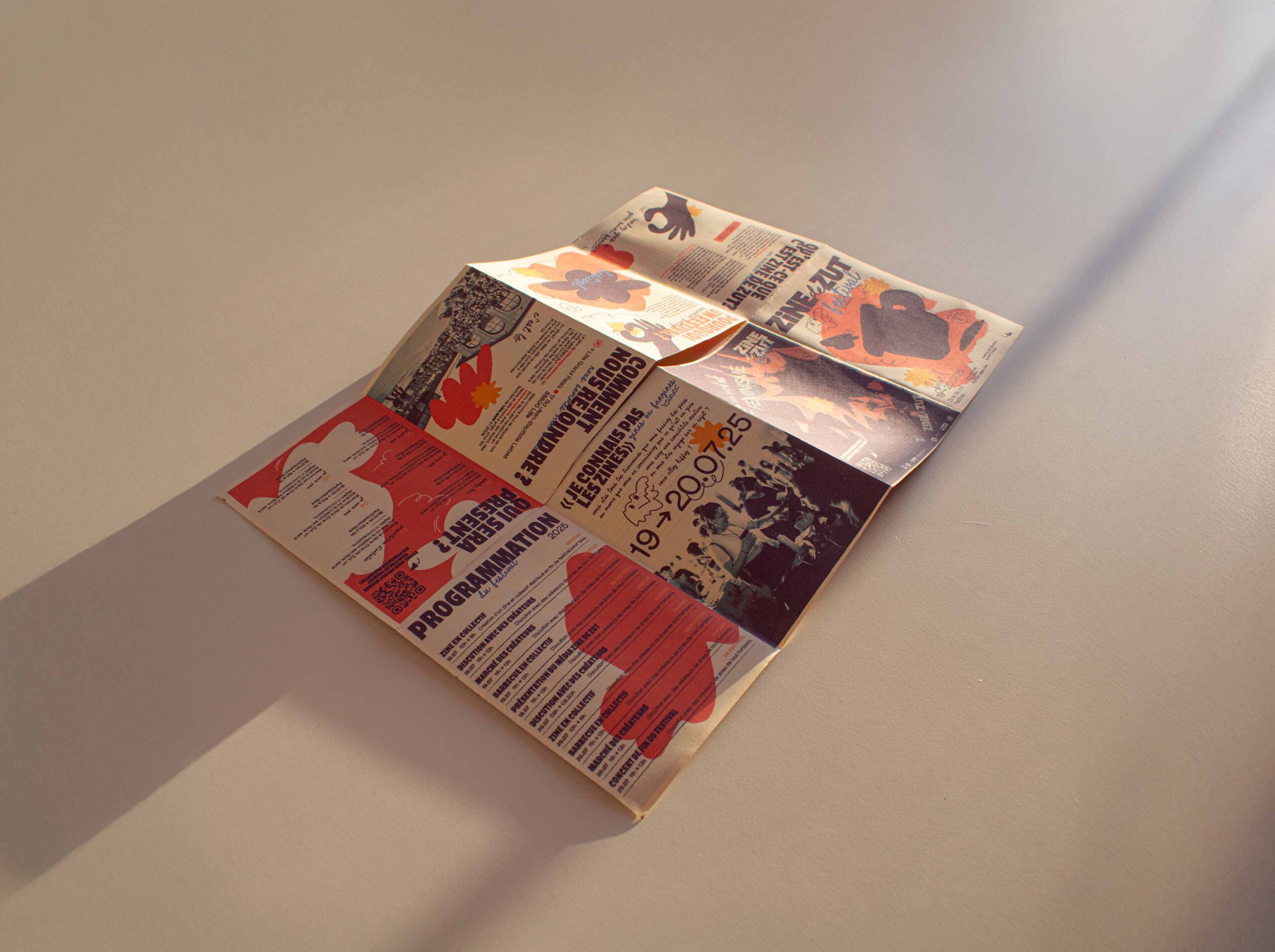dépliant zine de zut