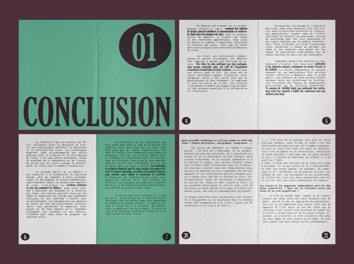 les trésors insoupçonnées du zine mémoire sur les fanzines