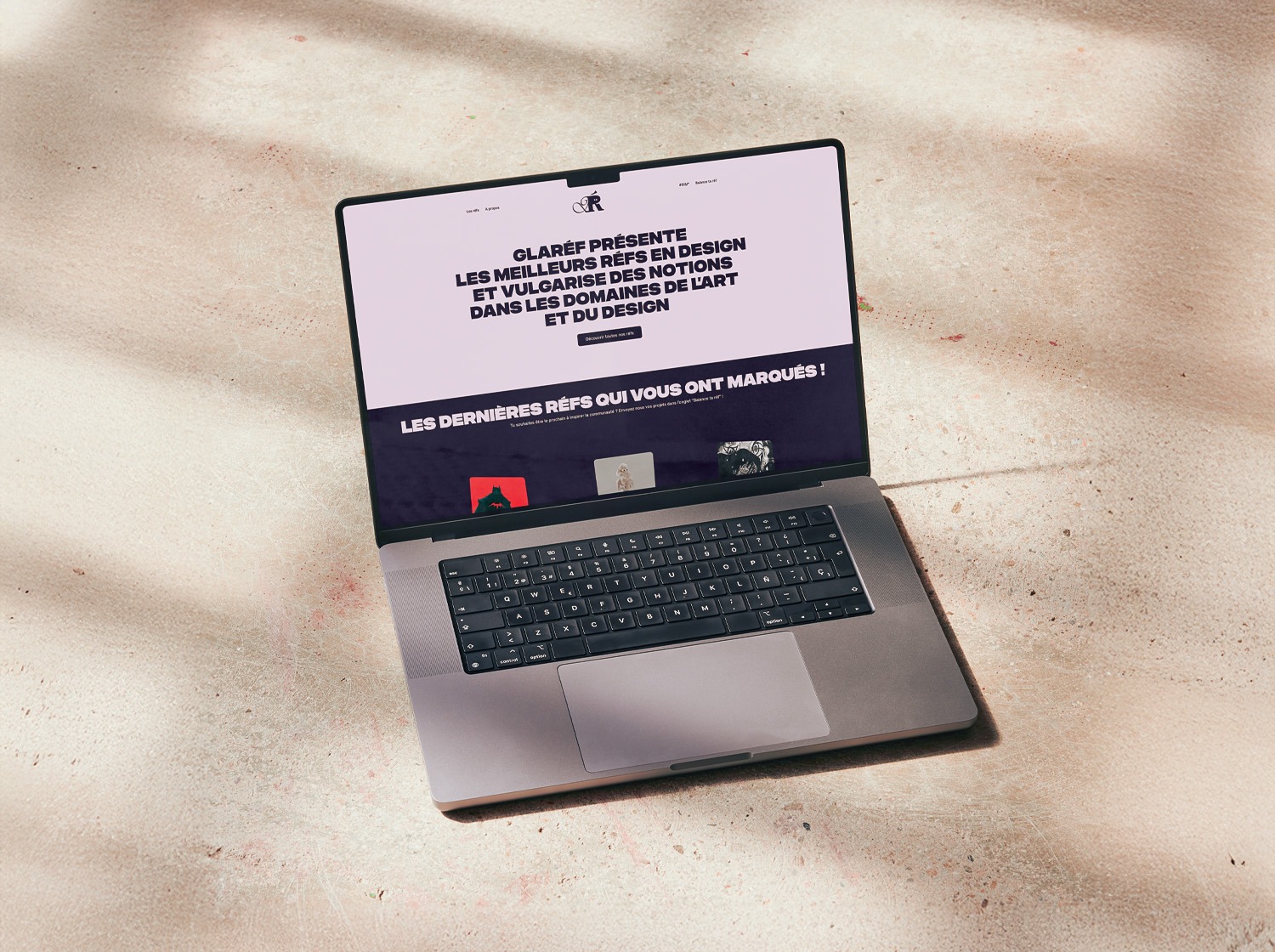 site internet glaréf