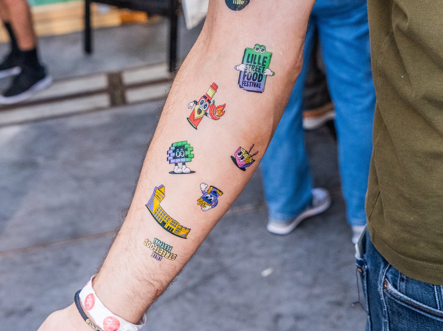 planche tatoo éphémère lille street food festival 3