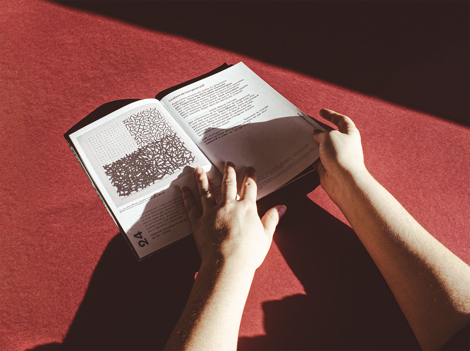 tu l'as fait avec quoi ? mémoire dnmade graphisme mise en page
