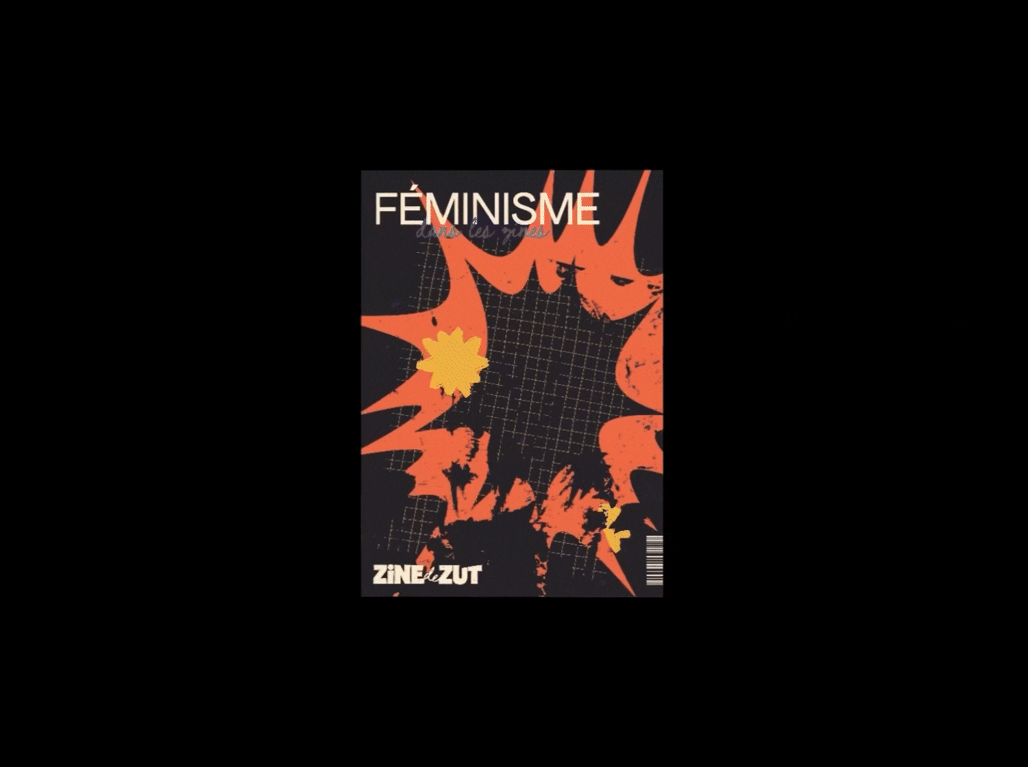 fanzine zine de zut qui tourne sur lui meme